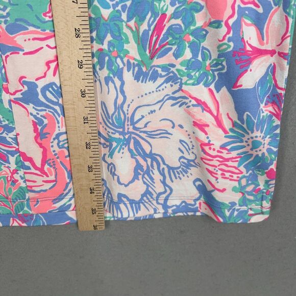 Lilly Pulitzer Dress Womens Medium Sophiletta UPF 50+  Blue Peri Resort Preppy - Picture 14 of 15